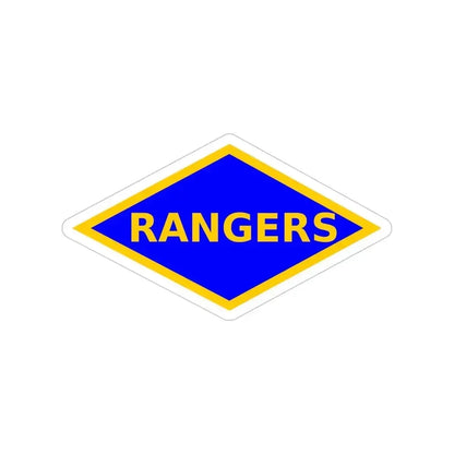 4th Ranger Battalion (U.S. Army) Transparent STICKER Die-Cut Vinyl Decal 5 Inch - The Sticker Space