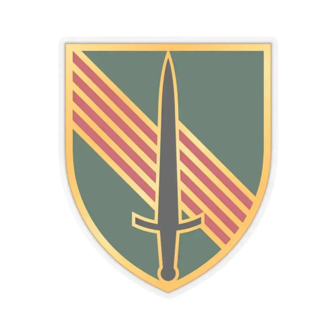 4th Security Force Assistance Brigade (U.S. Army) STICKER Vinyl Kiss-Cut Decal 2 Inch Transparent - The Sticker Space