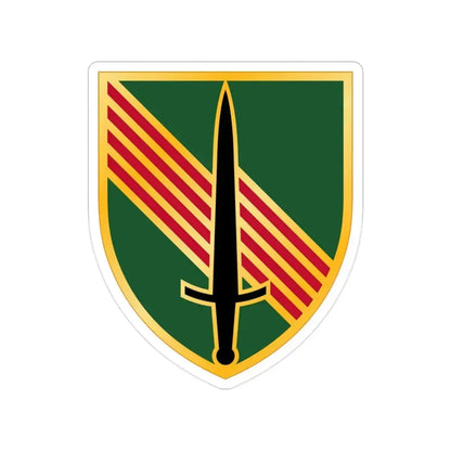 4th Security Force Assistance Brigade (U.S. Army) Transparent STICKER Die-Cut Vinyl Decal 2 Inch - The Sticker Space