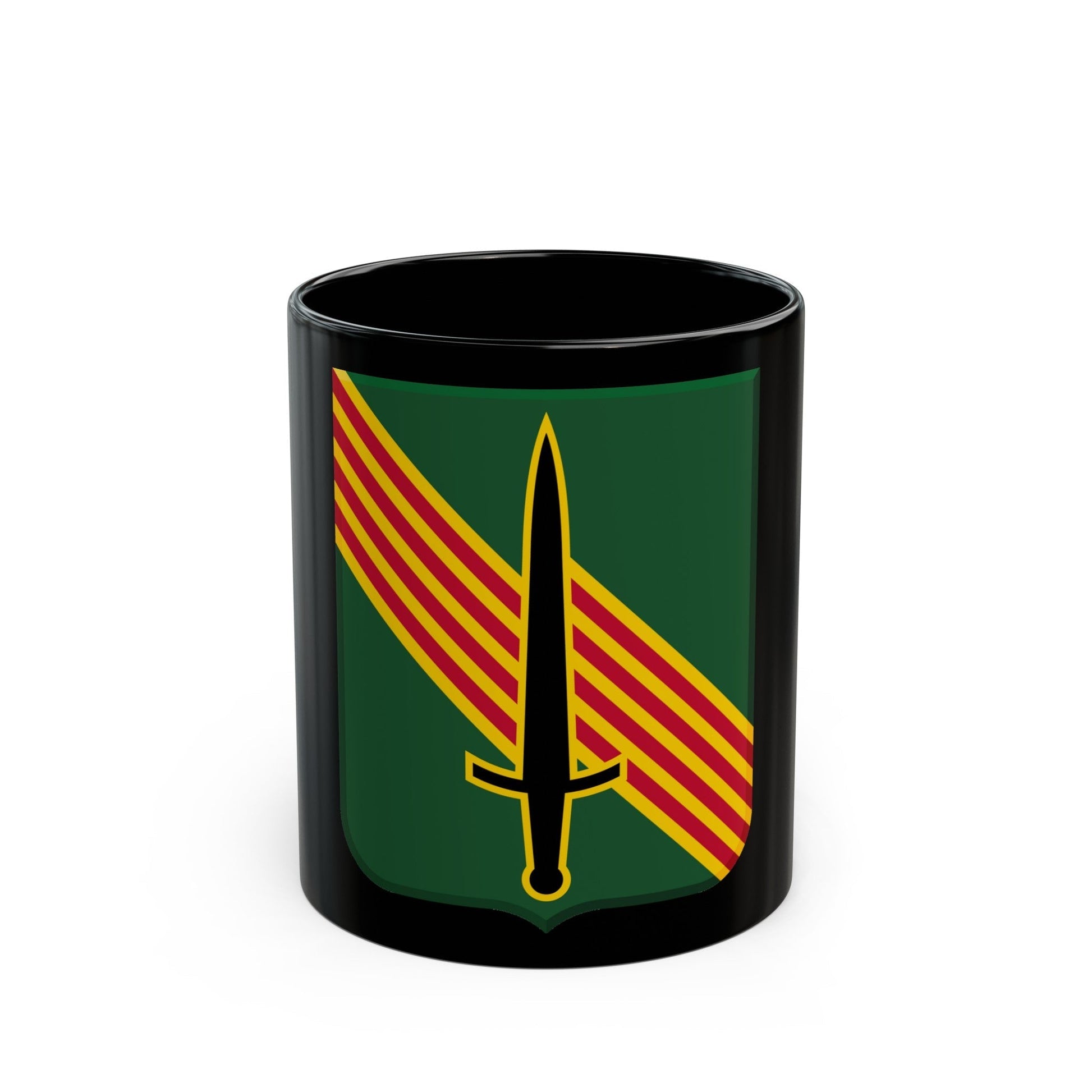 4th Security Force Assistance Brigade v2 (U.S. Army) Black Coffee Mug-11oz-The Sticker Space