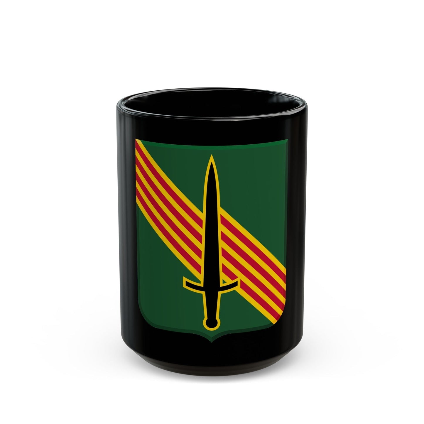 4th Security Force Assistance Brigade v2 (U.S. Army) Black Coffee Mug-15oz-The Sticker Space