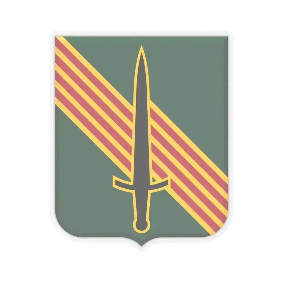 4th Security Force Assistance Brigade v2 (U.S. Army) STICKER Vinyl Kiss-Cut Decal 4 Inch Transparent - The Sticker Space