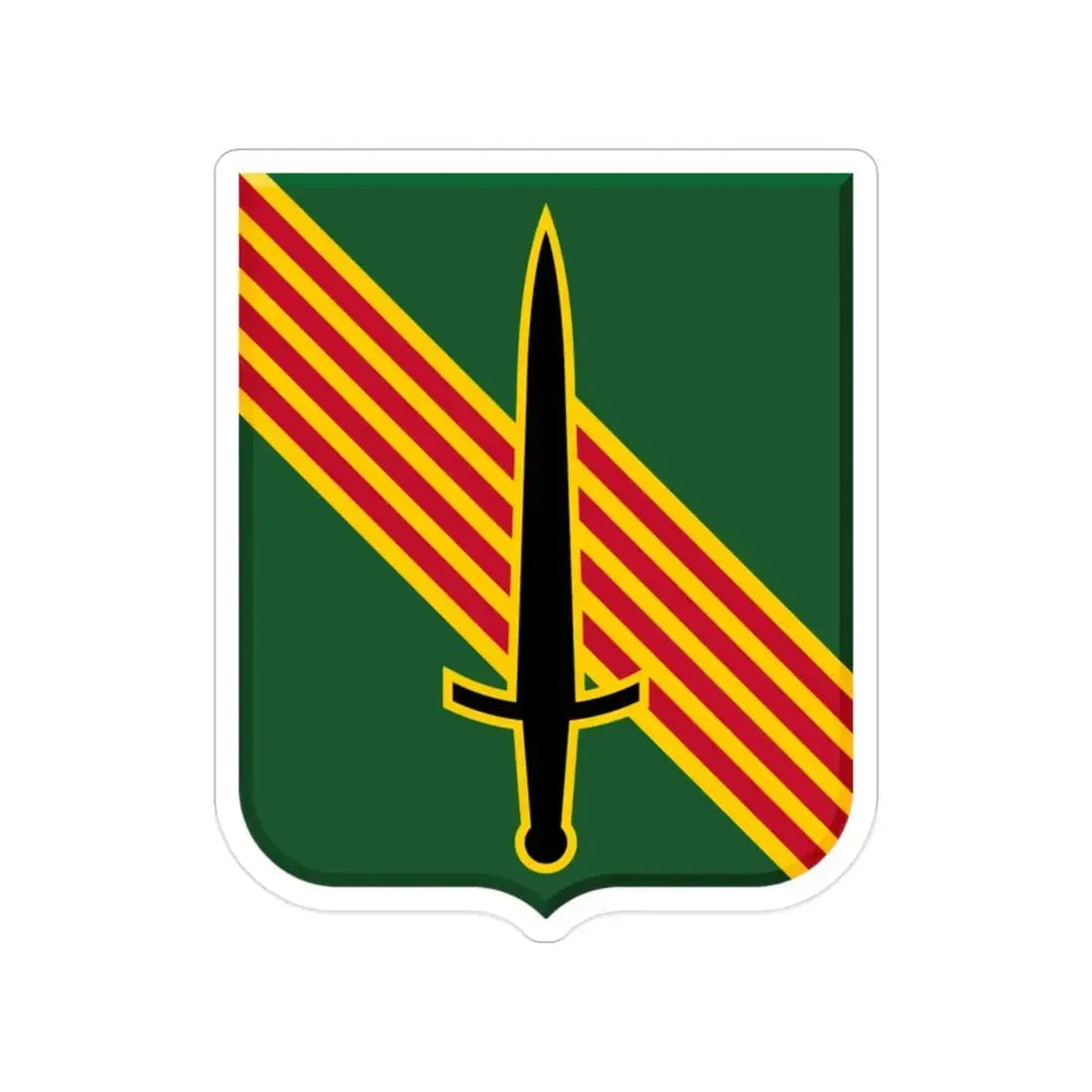 4th Security Force Assistance Brigade v2 (U.S. Army) Transparent STICKER Die-Cut Vinyl Decal 2 Inch - The Sticker Space