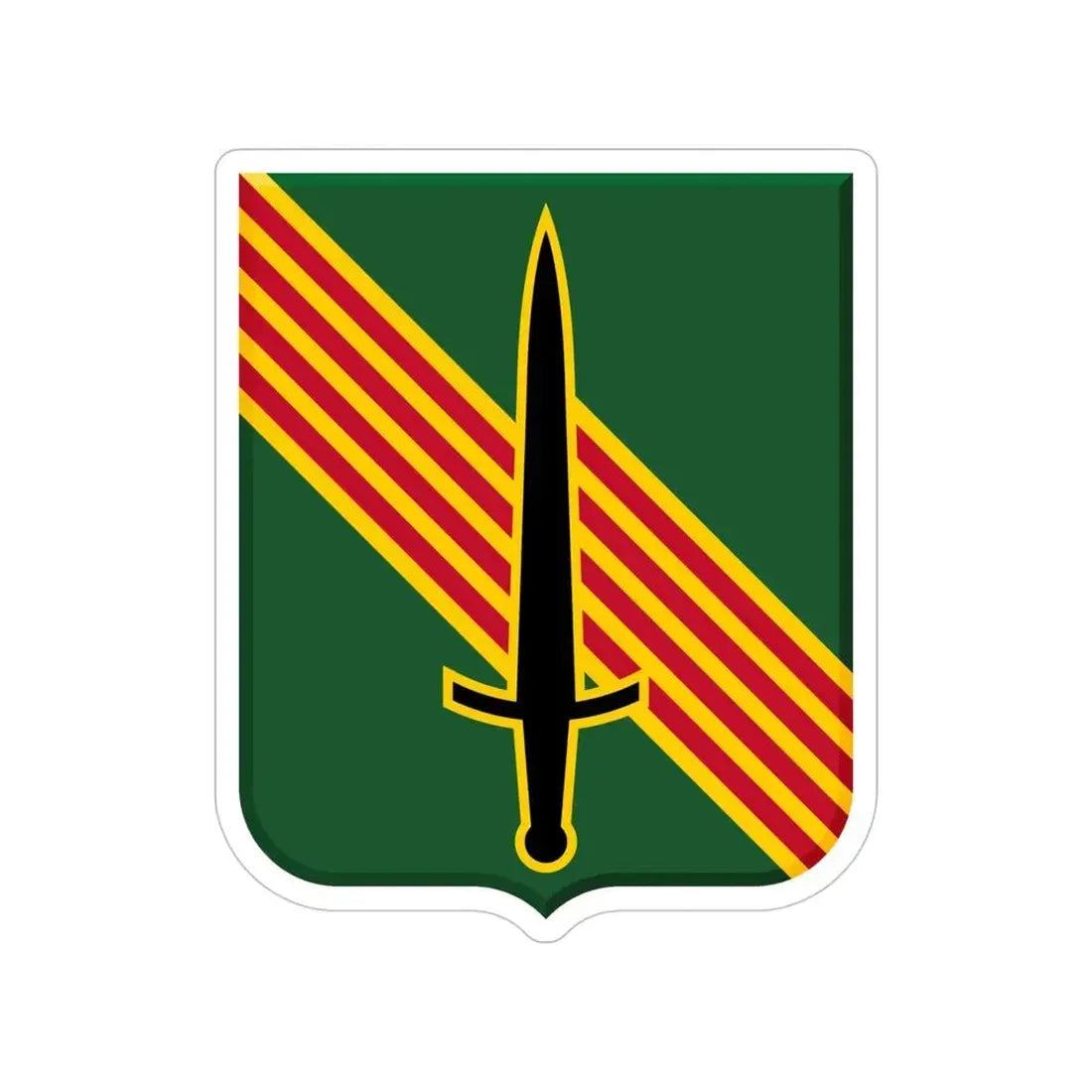 4th Security Force Assistance Brigade v2 (U.S. Army) Transparent STICKER Die-Cut Vinyl Decal 5 Inch - The Sticker Space