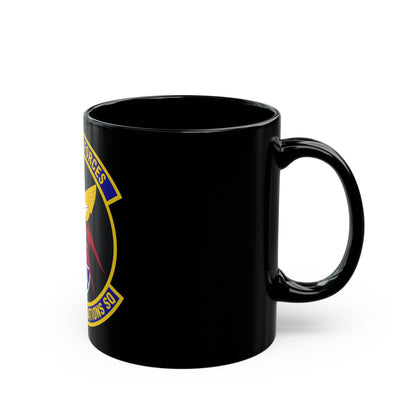 4th Space Operations Squadron (U.S. Air Force) Black Coffee Mug-The Sticker Space