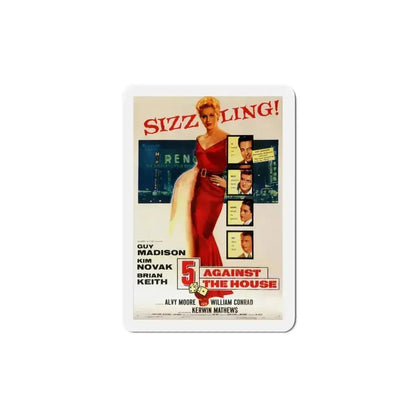 5 Against the House 1955 Movie Poster Refrigerator Magnet 5 Inch - The Sticker Space