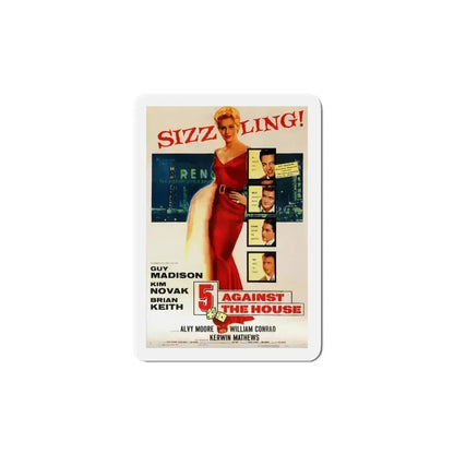 5 Against the House 1955 Movie Poster Refrigerator Magnet 6 Inch - The Sticker Space