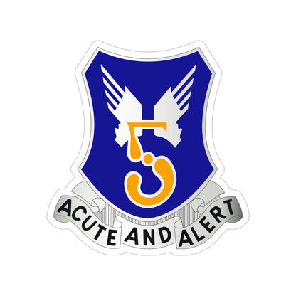 5 Aviation Regiment (U.S. Army) Transparent STICKER Die-Cut Vinyl Decal-6 Inch-The Sticker Space