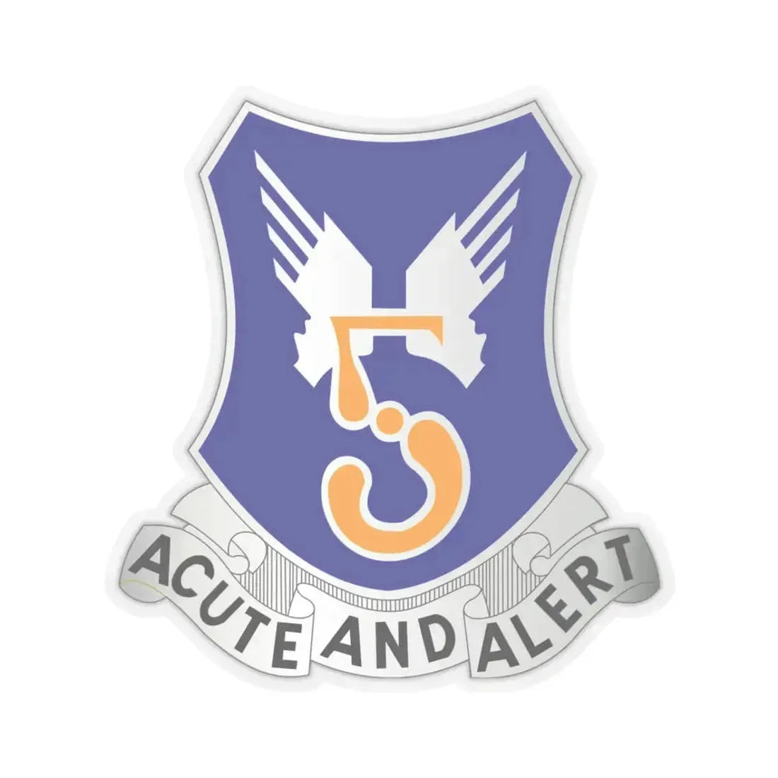 5 Aviation Regiment (U.S. Army) STICKER Vinyl Kiss-Cut Decal 3 Inch Transparent - The Sticker Space