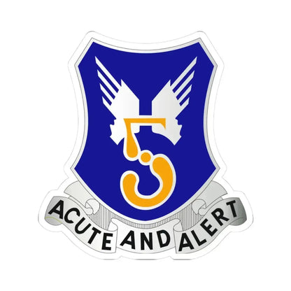 5 Aviation Regiment (U.S. Army) STICKER Vinyl Kiss-Cut Decal 3 Inch White - The Sticker Space