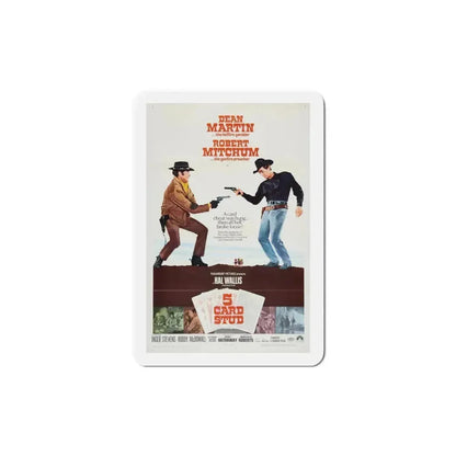 5 Card Stud 1968 Movie Poster Refrigerator Magnet - The Sticker Space