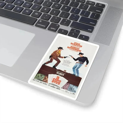 5 Card Stud 1968 Movie Poster - STICKER Vinyl Kiss-Cut Decal - The Sticker Space