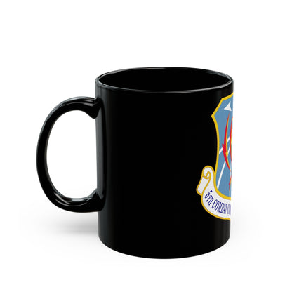 5 Combat Communications Group ACC (U.S. Air Force) Black Coffee Mug-The Sticker Space