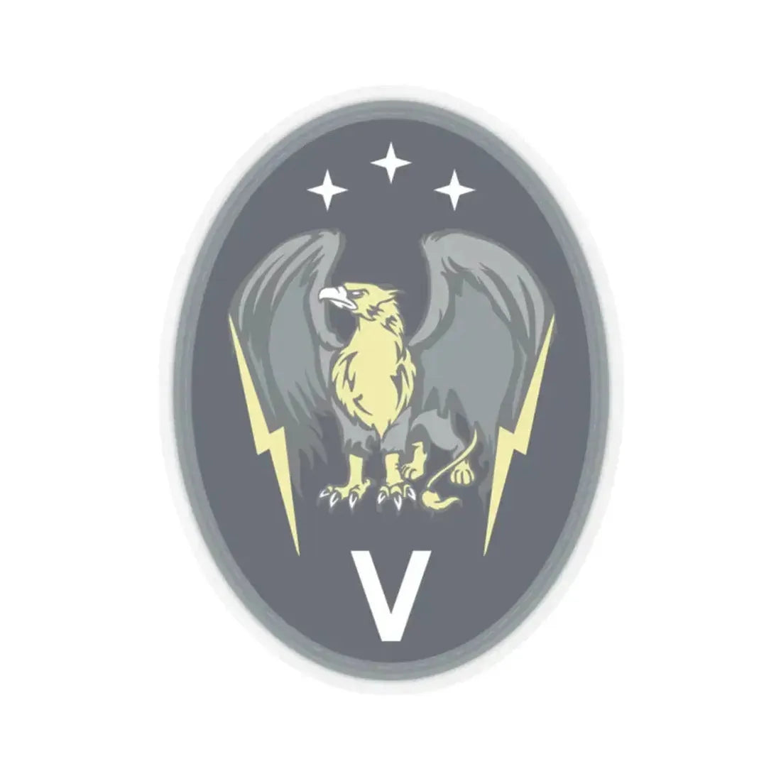 5 Electromagnetic Squadron (U.S. Space Force) STICKER Vinyl Kiss-Cut Decal 2 Inch Transparent - The Sticker Space