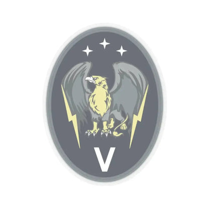 5 Electromagnetic Squadron (U.S. Space Force) STICKER Vinyl Kiss-Cut Decal 2 Inch Transparent - The Sticker Space