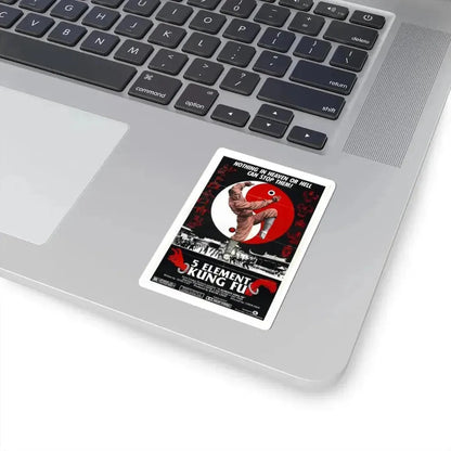 5 ELEMENT KUNG FU 1978 Movie Poster - STICKER Vinyl Kiss-Cut Decal - The Sticker Space