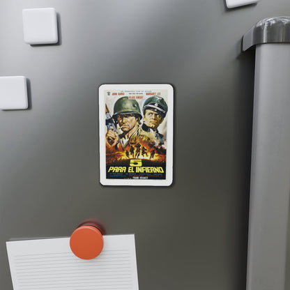 5 FOR HELL 1969 Movie Poster - Die-Cut Magnet-The Sticker Space