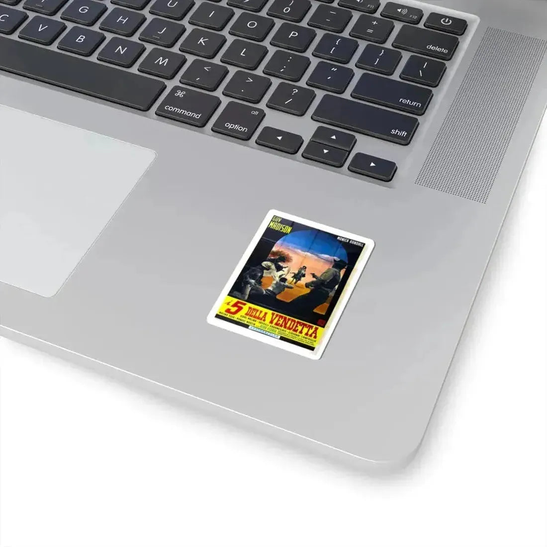 5 FOR REVENGE 1966 Movie Poster - STICKER Vinyl Kiss-Cut Decal - The Sticker Space