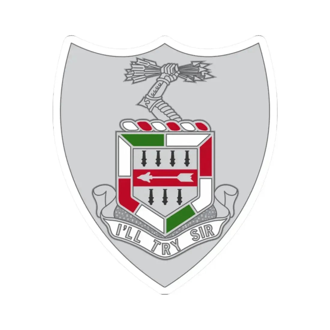 5 Infantry Regiment (U.S. Army) STICKER Vinyl Kiss-Cut Decal 2 Inch White - The Sticker Space
