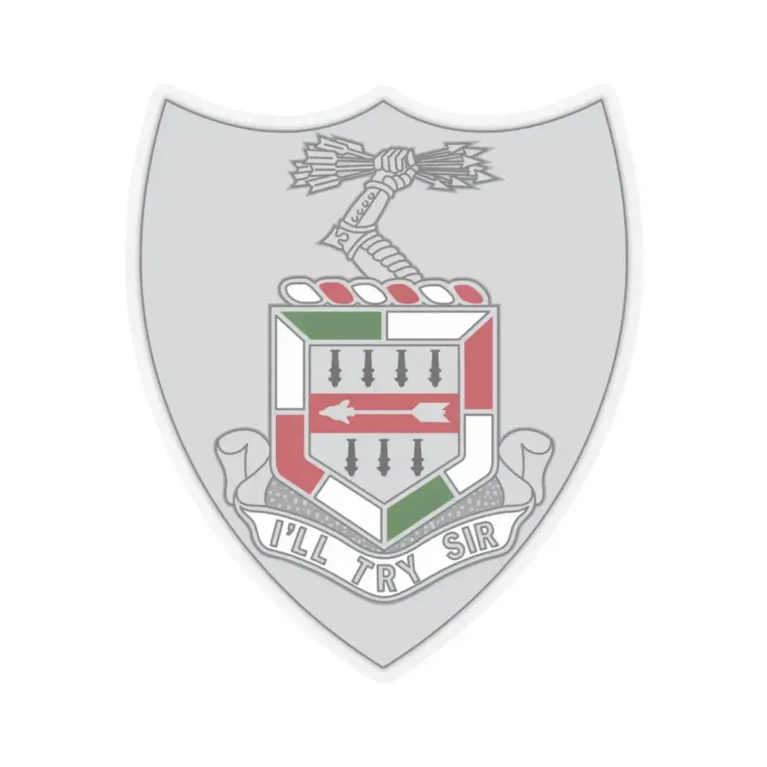 5 Infantry Regiment (U.S. Army) STICKER Vinyl Kiss-Cut Decal 3 Inch Transparent - The Sticker Space