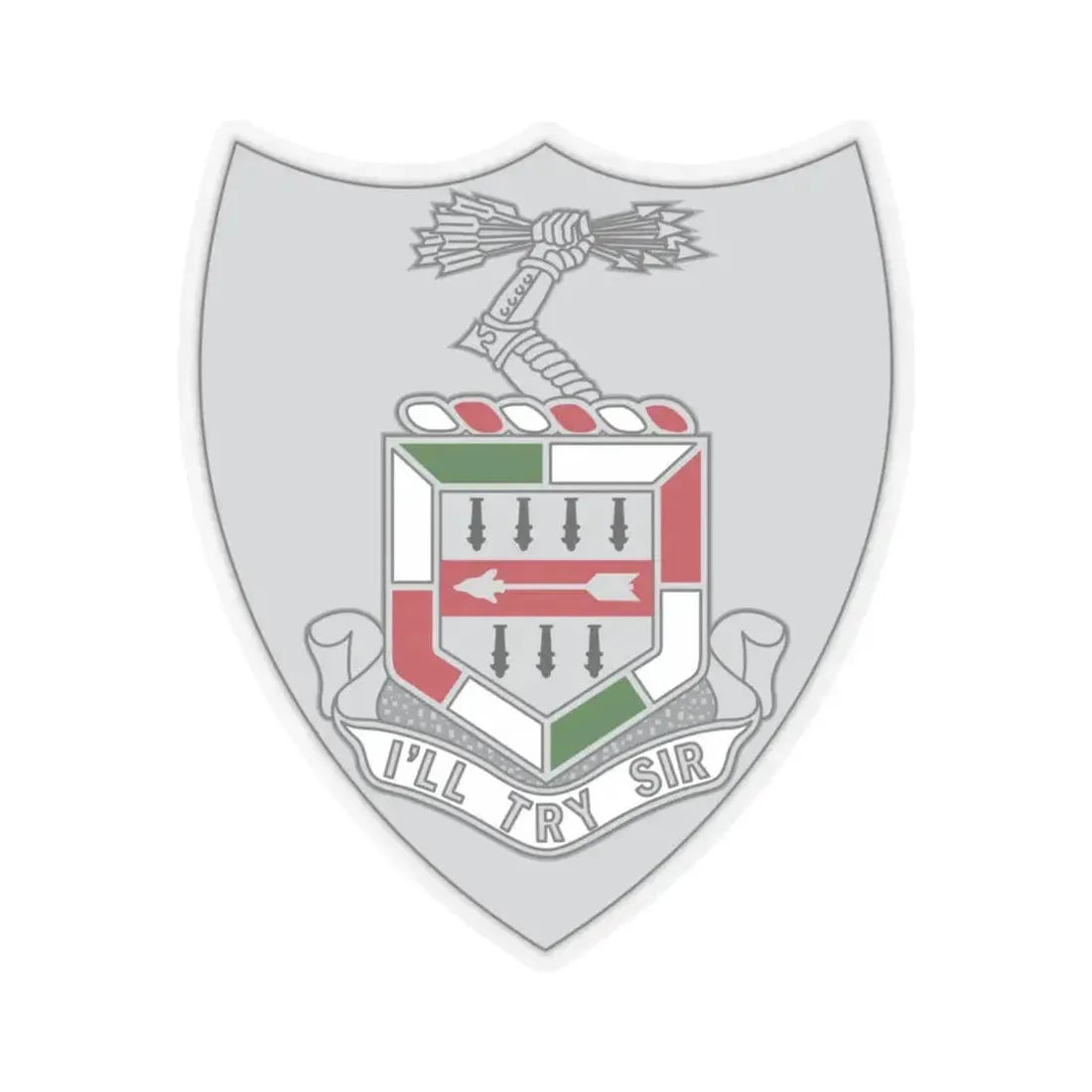 5 Infantry Regiment (U.S. Army) STICKER Vinyl Kiss-Cut Decal 6 Inch Transparent - The Sticker Space