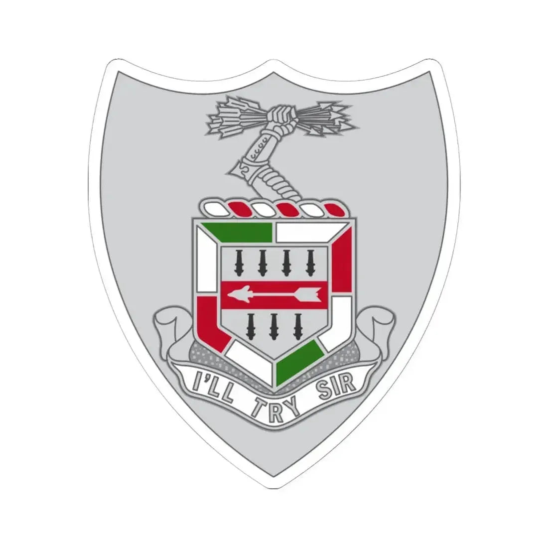 5 Infantry Regiment (U.S. Army) STICKER Vinyl Kiss-Cut Decal 6 Inch White - The Sticker Space