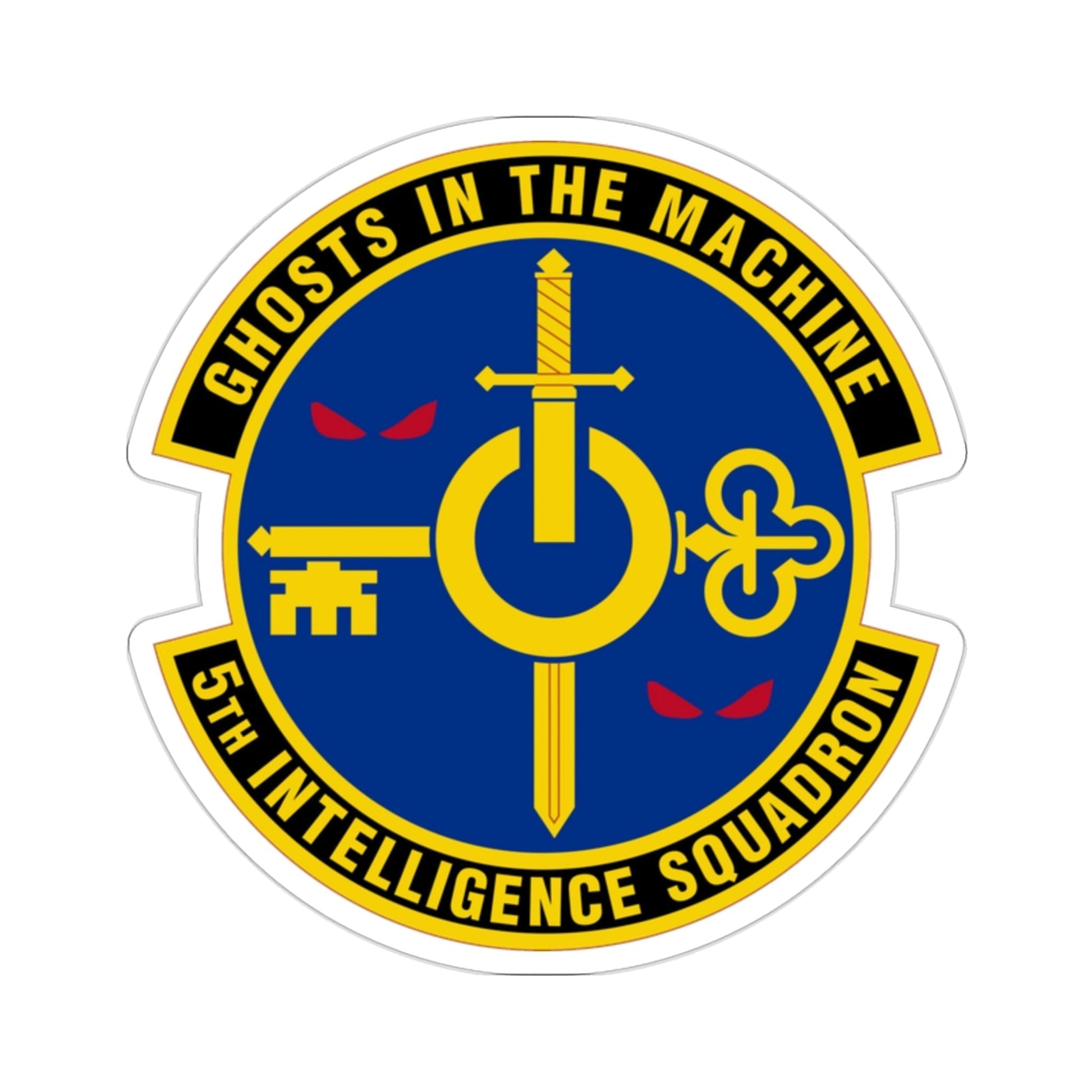 5 Intelligence Squadron ACC (U.S. Air Force) STICKER Vinyl Die-Cut Decal-2 Inch-The Sticker Space