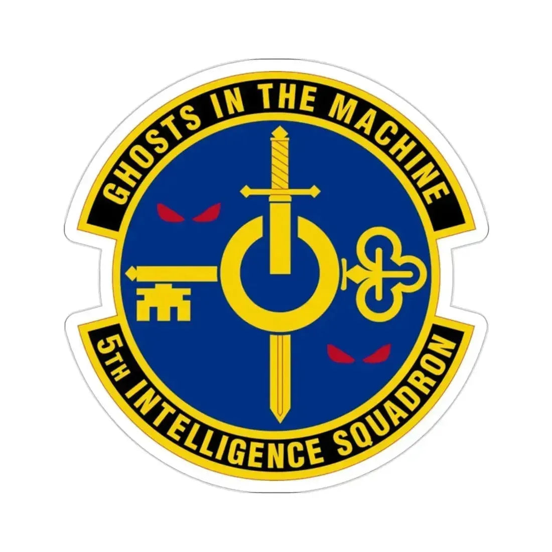 5 Intelligence Squadron ACC (U.S. Air Force) STICKER Vinyl Die-Cut Decal 2 Inch - The Sticker Space
