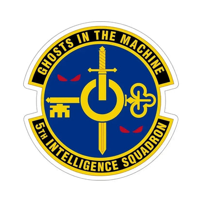 5 Intelligence Squadron ACC (U.S. Air Force) STICKER Vinyl Die-Cut Decal 6 Inch - The Sticker Space