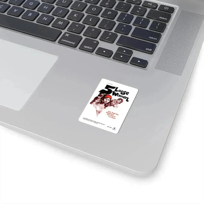 5 LOOSE WOMEN 1974 Movie Poster - STICKER Vinyl Kiss-Cut Decal - The Sticker Space