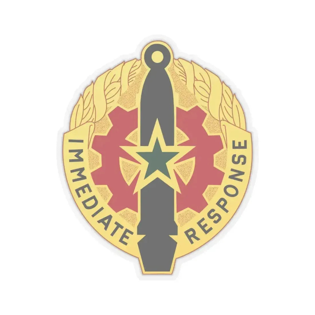 5 Maintenance Battalion (U.S. Army) STICKER Vinyl Kiss-Cut Decal 3 Inch Transparent - The Sticker Space