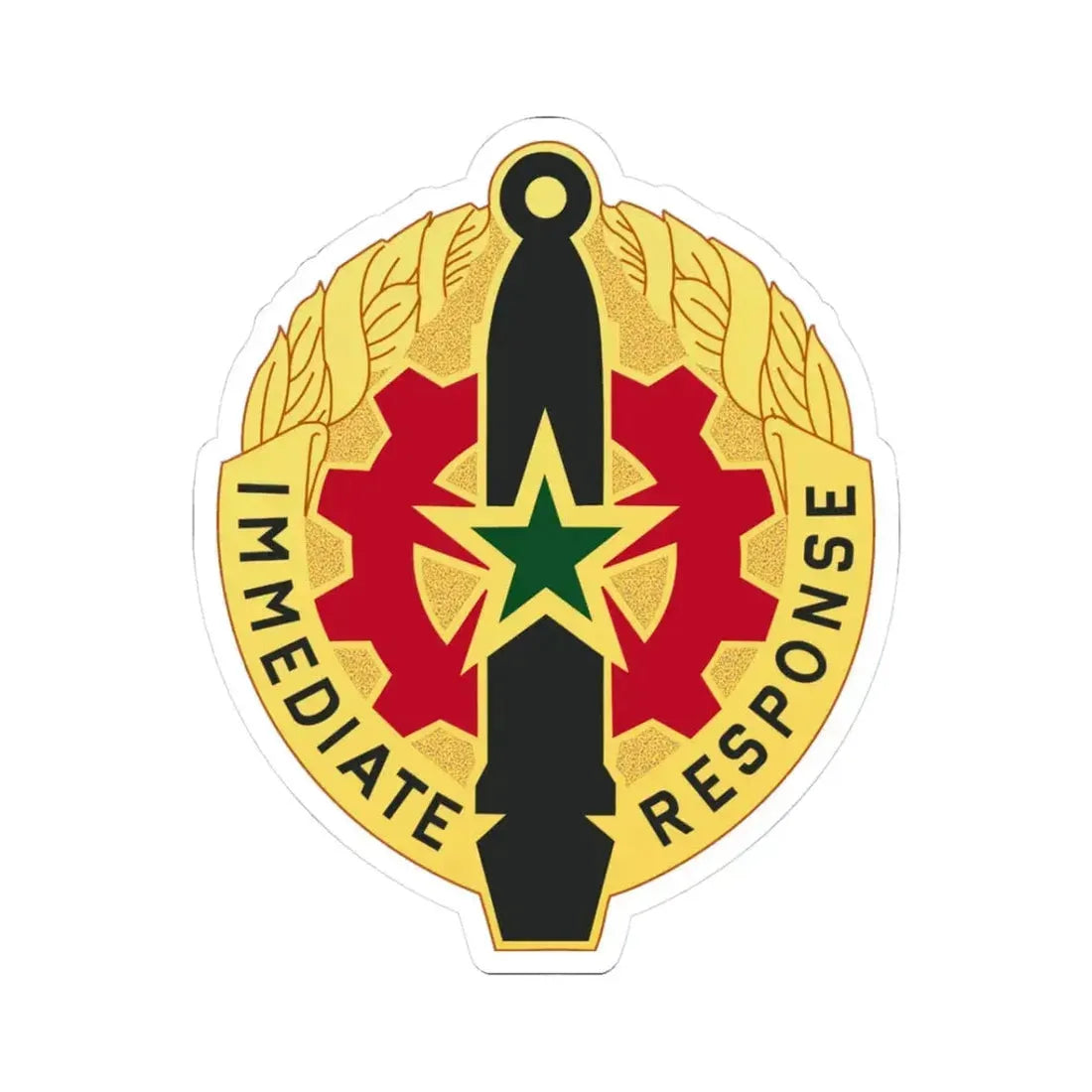 5 Maintenance Battalion (U.S. Army) STICKER Vinyl Kiss-Cut Decal 3 Inch White - The Sticker Space