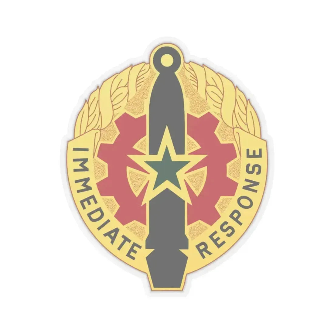 5 Maintenance Battalion (U.S. Army) STICKER Vinyl Kiss-Cut Decal 4 Inch Transparent - The Sticker Space