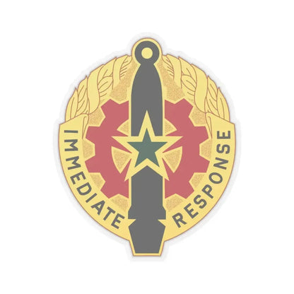 5 Maintenance Battalion (U.S. Army) STICKER Vinyl Kiss-Cut Decal 4 Inch Transparent - The Sticker Space
