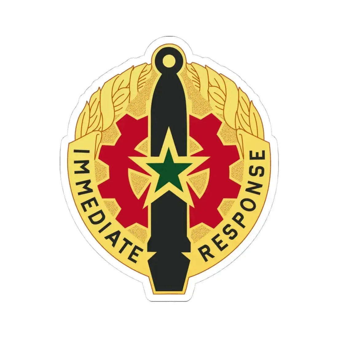 5 Maintenance Battalion (U.S. Army) STICKER Vinyl Kiss-Cut Decal 4 Inch White - The Sticker Space