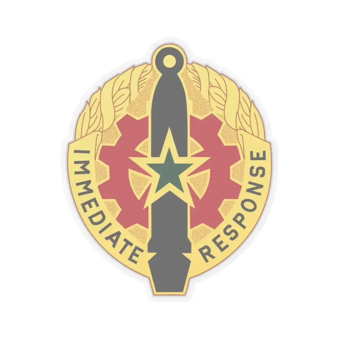 5 Maintenance Battalion (U.S. Army) STICKER Vinyl Kiss-Cut Decal 6 Inch Transparent - The Sticker Space