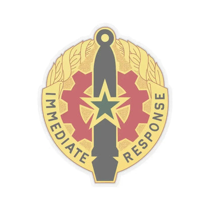 5 Maintenance Battalion (U.S. Army) STICKER Vinyl Kiss-Cut Decal 6 Inch Transparent - The Sticker Space