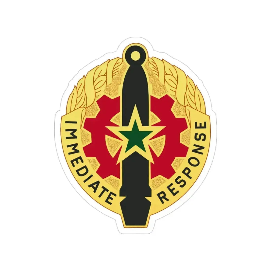 5 Maintenance Battalion (U.S. Army) Transparent STICKER Die-Cut Vinyl Decal 3 Inch - The Sticker Space