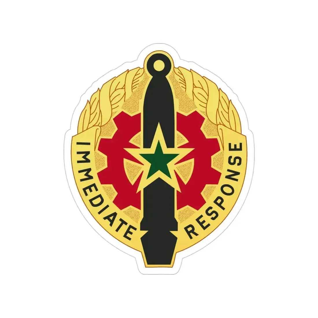 5 Maintenance Battalion (U.S. Army) Transparent STICKER Die-Cut Vinyl Decal 4 Inch - The Sticker Space