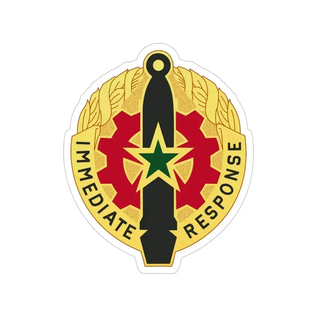 5 Maintenance Battalion (U.S. Army) Transparent STICKER Die-Cut Vinyl Decal 5 Inch - The Sticker Space