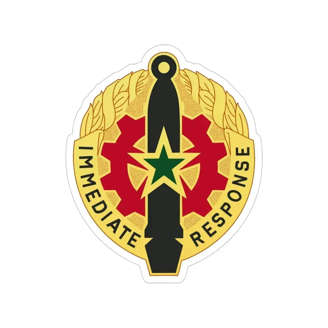 5 Maintenance Battalion (U.S. Army) Transparent STICKER Die-Cut Vinyl Decal 5 Inch - The Sticker Space