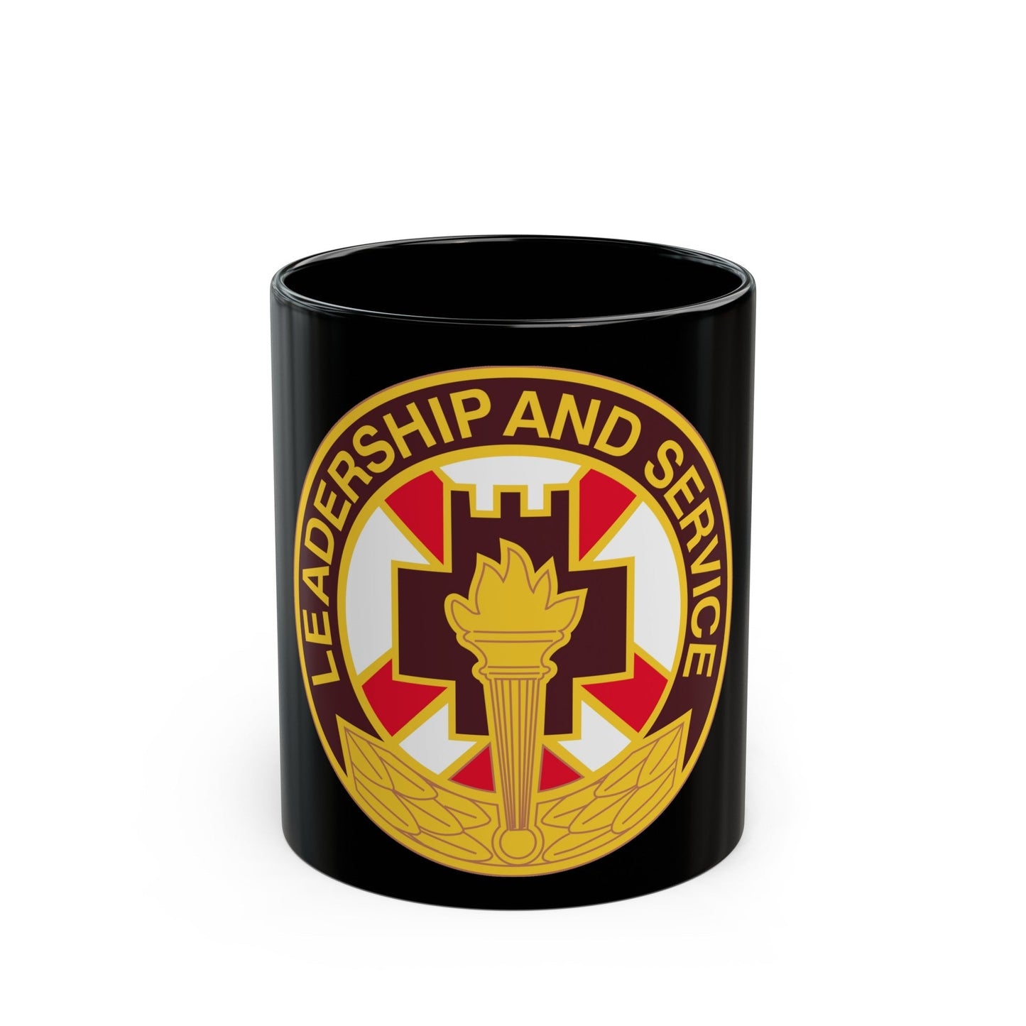 5 Medical Brigade (U.S. Army) Black Coffee Mug-11oz-The Sticker Space