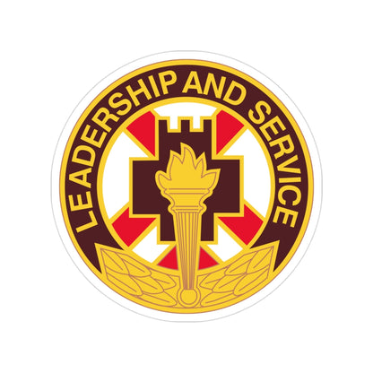 5 Medical Brigade (U.S. Army) Transparent STICKER Die-Cut Vinyl Decal-3 Inch-The Sticker Space