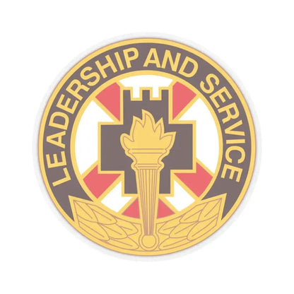 5 Medical Brigade (U.S. Army) STICKER Vinyl Kiss-Cut Decal 3 Inch Transparent - The Sticker Space