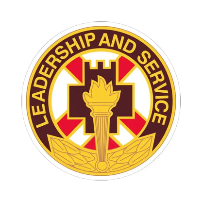 5 Medical Brigade (U.S. Army) STICKER Vinyl Kiss-Cut Decal 4 Inch White - The Sticker Space