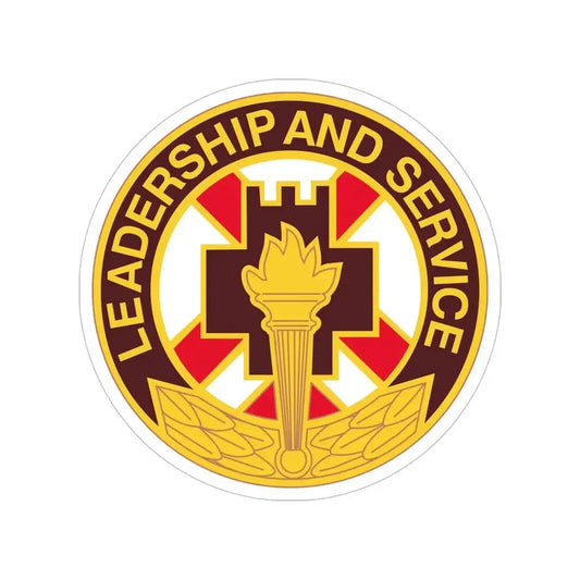 5 Medical Brigade (U.S. Army) Transparent STICKER Die-Cut Vinyl Decal 6 Inch - The Sticker Space