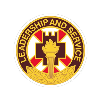5 Medical Brigade (U.S. Army) Transparent STICKER Die-Cut Vinyl Decal - The Sticker Space
