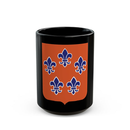 5 Signal Battalion 2 (U.S. Army) Black Coffee Mug-15oz-The Sticker Space