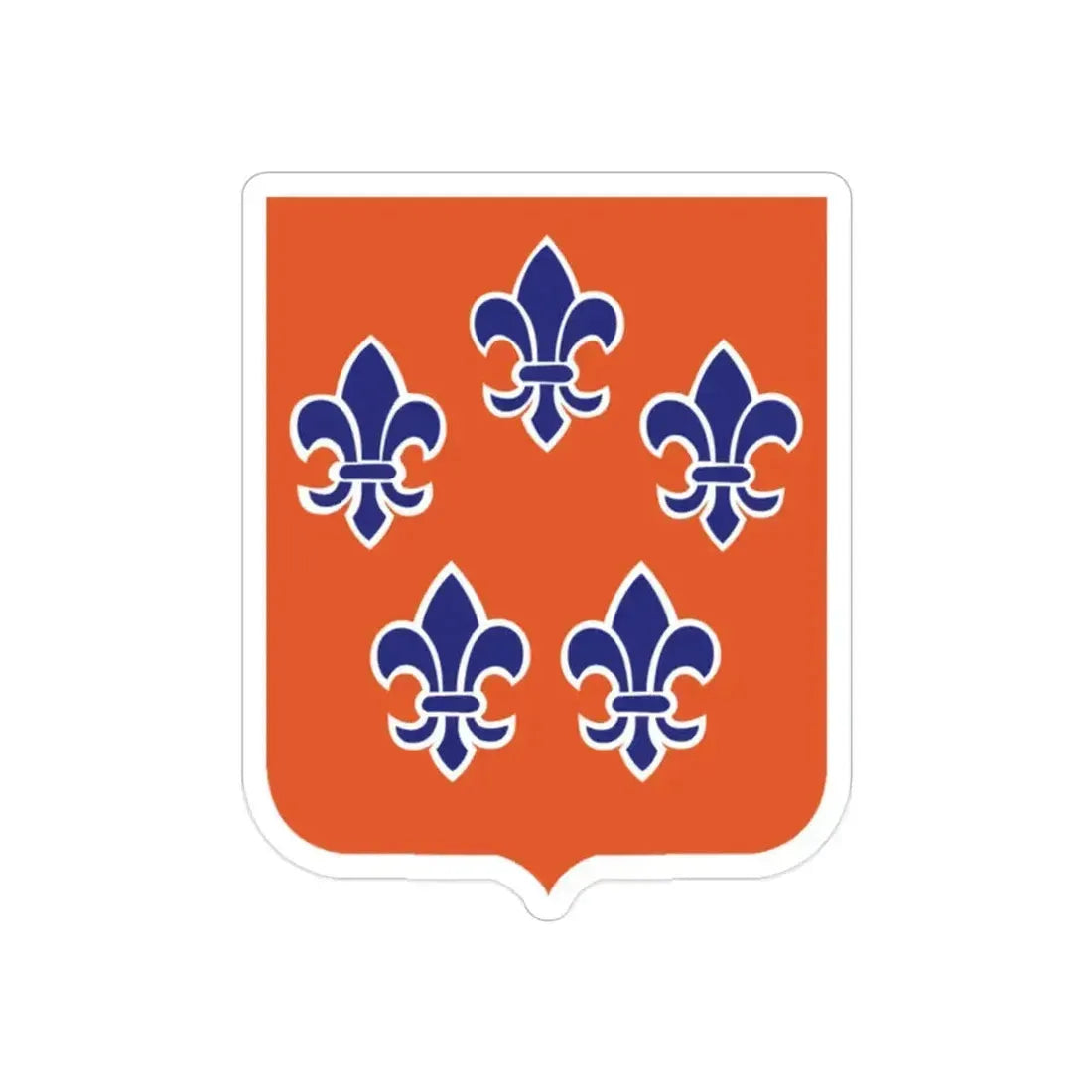 5 Signal Battalion 2 (U.S. Army) REVERSE PRINT Transparent Die-Cut STICKER 2 Inch Die-Cut Transparent - The Sticker Space