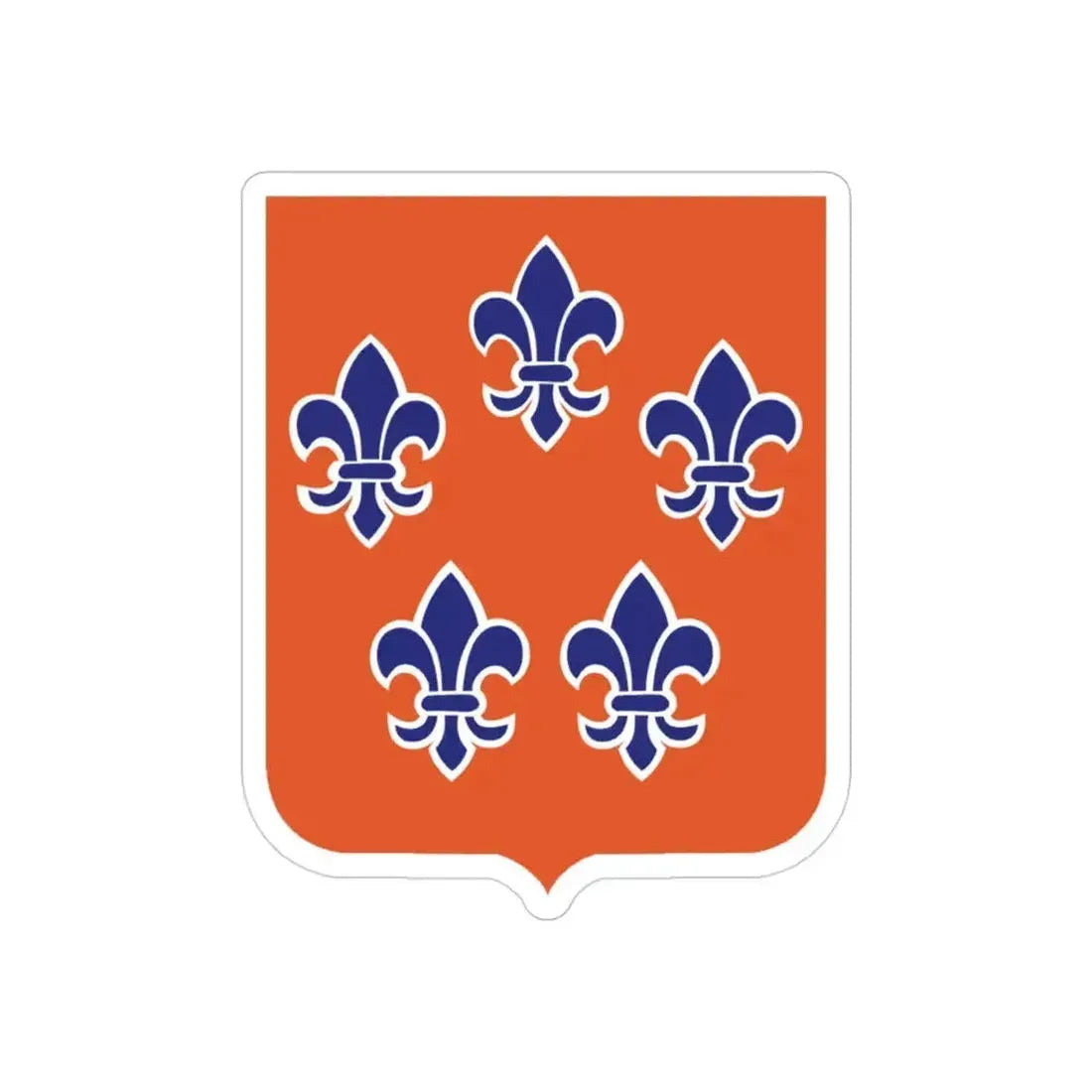 5 Signal Battalion 2 (U.S. Army) REVERSE PRINT Transparent Die-Cut STICKER 3 Inch Die-Cut Transparent - The Sticker Space